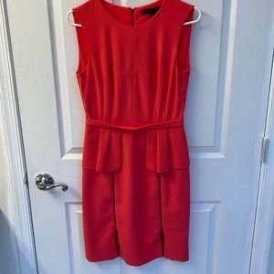 Coral dress